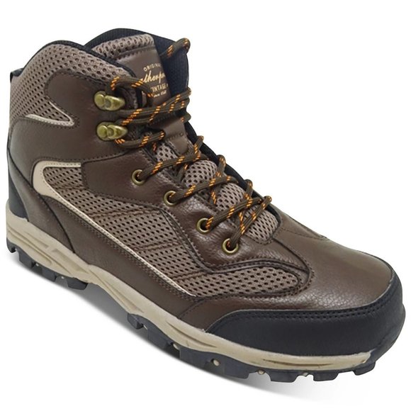 Weatherproof Vintage Men's Brendan Brown Hiking Boots 12M - New in Box - Picture 8 of 12